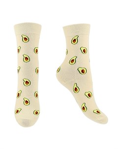Носки женские beige with avocado Socks