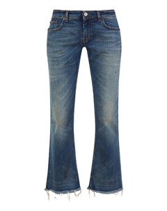 Укороченные расклешенные джинсы Balenciaga