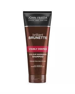 Шампунь Visibly deeper для создания насыщенного оттенка темных волос 250 мл Brilliant Brunette John frieda
