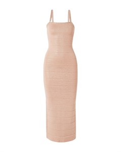 Длинное платье Herve leger