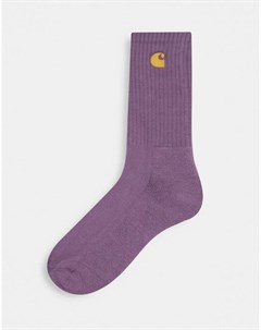 Фиолетовые носки Carhartt wip