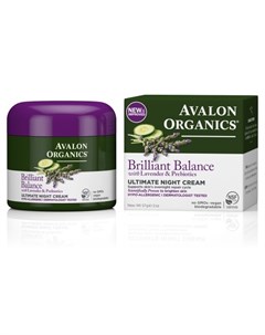 Ночной крем с лавандой Ultimate Night Cream 57г Avalon organics