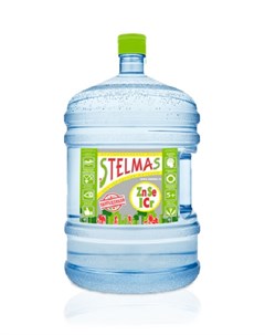 Вода питьевая Zn Se негазированная 18 9л Stelmas