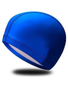 Шапочка для плавания одноцветная B31516 1 Синий Sportex