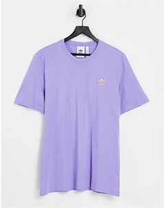 Светло фиолетовая футболка Essentials Adidas originals