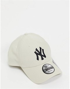 Светло бежевая сетчатая бейсболка с логотипом команды New York Yankees Diamond Era9FORTY New era