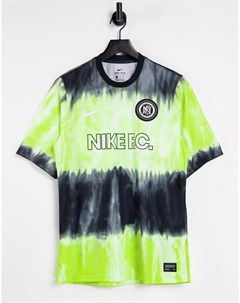 Желтая футболка F C Football Nike