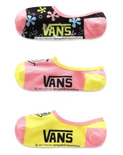 Набор из 3 пар разноцветных носков X Spongebob Best Buddies Vans