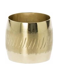 Кольцо для салфеток декоративное couture золото 4 см Riverdale