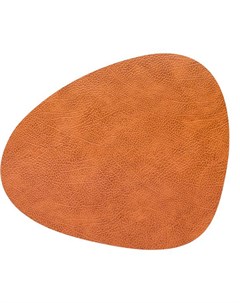 Салфетка подстановочная HIPPO 24x28см цвет коричневый Lind dna