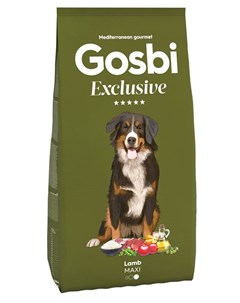 Сухой корм для собак Exclusive Lamb Maxi с ягненком для крупных пород 12 кг Gosbi