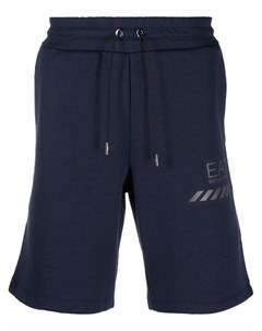 Спортивные шорты с логотипом Ea7 emporio armani