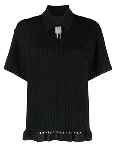 Трикотажная рубашка поло с декором 4G Givenchy