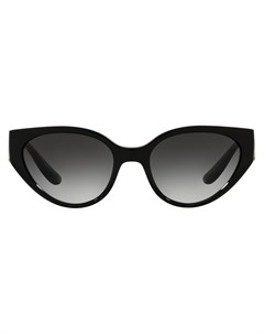 Солнцезащитные очки в овальной оправе с монограммой Dolce & gabbana eyewear
