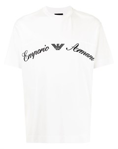 Футболка с логотипом Emporio armani