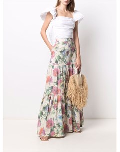 Длинная юбка с цветочным принтом Pinko