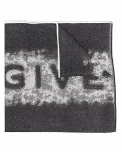 Трикотажный шарф с логотипом Givenchy