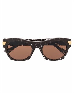 Солнцезащитные очки BV1103S в геометричной оправе Bottega veneta eyewear