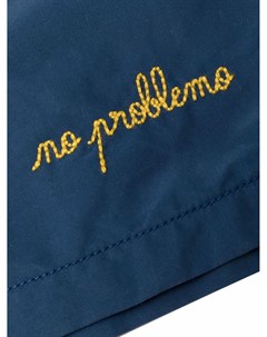 Плавки с вышитым логотипом Maison labiche