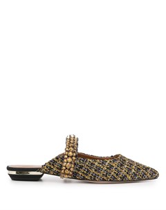 Твидовые балетки Princely Kurt geiger london