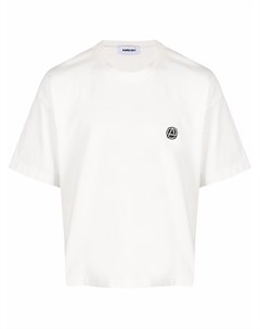 Укороченная футболка с вышитым логотипом Ambush