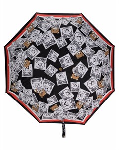 Зонт с принтом Couture Moschino