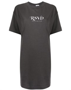 Платье футболка с короткими рукавами и логотипом Izzue