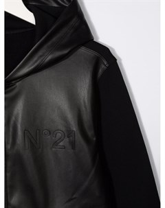 Куртка с капюшоном и гравировкой логотипа Nº21 kids