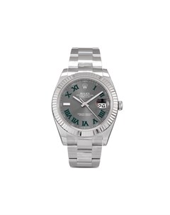 Наручные часы Datejust pre owned 41 мм 2021 го года Rolex