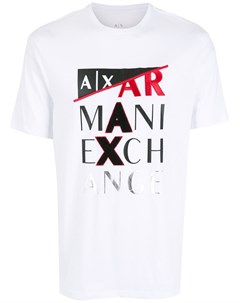 Футболка с логотипом Armani exchange