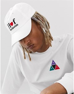 Белая кепка LOVE Huf