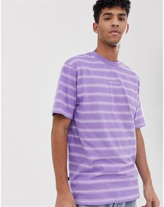 Фиолетовая футболка в полоску в стиле 90 х SWEET SKTBS Sweet sktbs