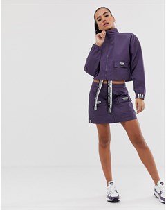 Фиолетовая юбка с карманами RYV Adidas originals