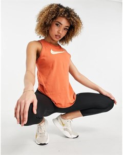 Оранжевая майка Icon Clash Nike training