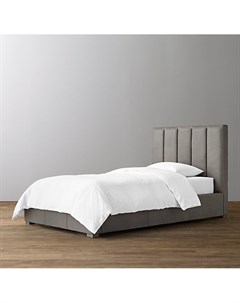 Кровать детская carver leather серый 135x115x220 см Idealbeds
