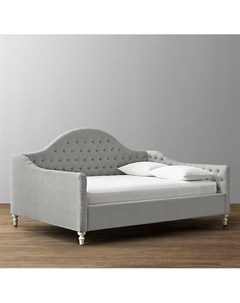 Кровать детская reese tufted серый 215x100x105 см Idealbeds