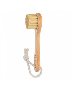 Щетка для лица деревянная натуральная щетина с веревкой Lei