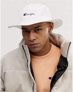 Белая шляпа в рыбацком стиле с логотипом Champion