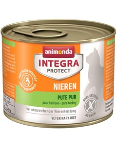 Integra Protect Cat Nieren Renal для взрослых кошек при хронической почечной недостаточности с индей Animonda