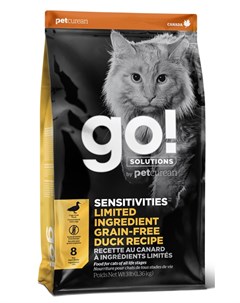 Сухой корм для кошек Sensitivity Shine Duck Cat Recipe Limited Ingredient Diet Grain Free 7 26 кг @go