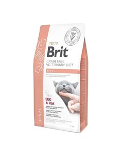 VDC Renal Сухой корм для кошек Беззерновая диета при заболеваниях почек 2 кг Brit*