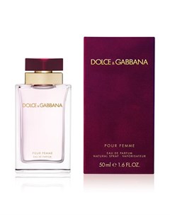 Вода парфюмерная женская Dolce Gabbana Pour Femme 50 мл Dolce&gabbana