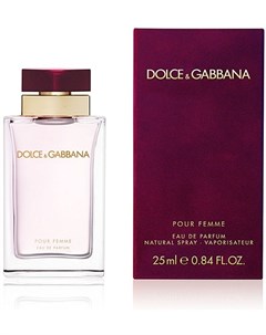 Вода парфюмерная женская Dolce Gabbana Pour Femme 25 мл Dolce&gabbana