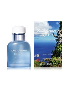Вода туалетная мужская Dolce Gabbana Light Blue Beauty Of Capri 40 мл Dolce&gabbana