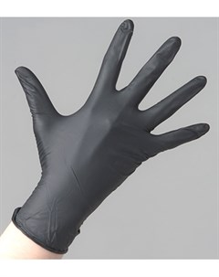 Перчатки нитриловые черные S NitriMax 100 шт Чистовье