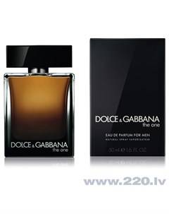Вода парфюмерная мужская Dolce Gabbana The One For Men 50 мл Dolce&gabbana