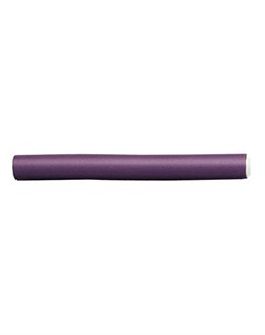 Бигуди папиллоты фиолетовые 18 см 20 мм 12 шт Hairway