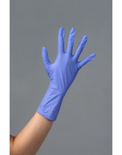Перчатки нитриловые фиолетовые XS Safe Care 200 шт Чистовье