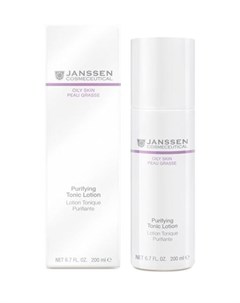 Тоник для жирной кожи и кожи с акне Purifying Tonic Lotion OILY SKIN 200 мл Janssen cosmetics