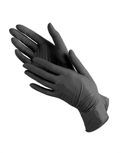 Перчатки нитриловые черный NitriMax L 100 шт Чистовье